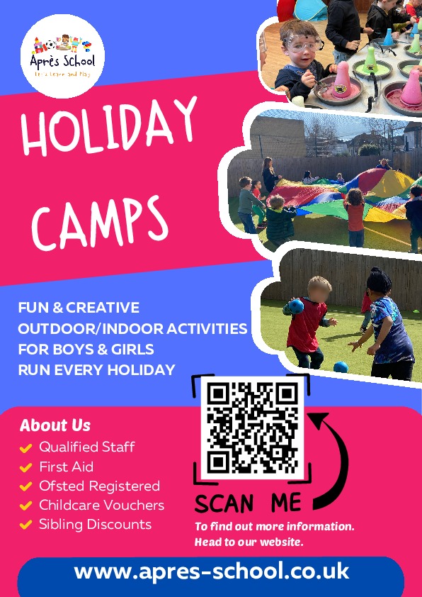Apre?s School Camp Poster
