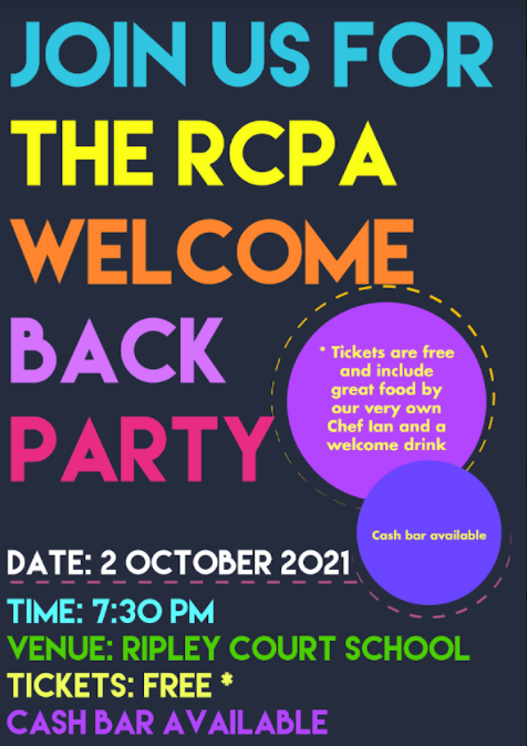 Events   Welcome Back Party